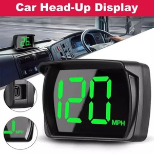 GPS Digital Speedometer Car Truck Motorcycle Head Up New Odometer HUD A7Y1 - Picture 1 of 20