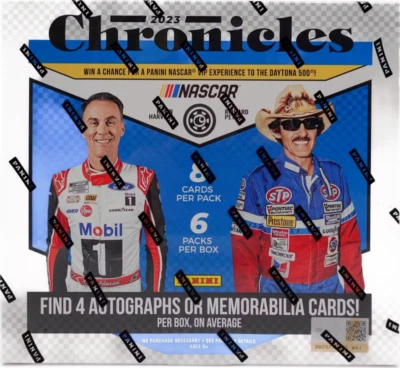 2023 PANINI CHRONICLES RACING HOBBY BOX NASCAR NEW FACTORY SEALED - Image 1 of 2