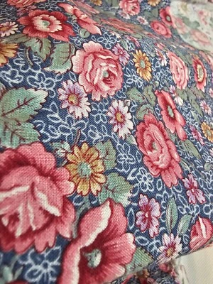 VIP print cranston print works co. fabric 12ft x 42" VIIBRANT FLORAL PINK - Image 1 of 4
