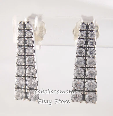 Tiro Stars Autentico PANDORA Orecchini Argento Borchie 296367CZ Nuovo W Astuccio - Immagine 1 di 4