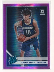 JAXSON HAYES 2019-20 DONRUSS OPTIC HYPER PINK RATED ROOKIE RC *PELICANS* - Picture 1 of 2