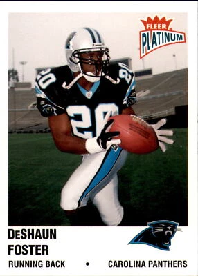 2003 Fleer Platinum Finish #159 DeShaun Foster Rare Card 65/100  - Image 1 of 2