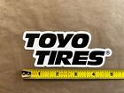 Toyo Tires sticker decal, genuine, original, Black, 5"