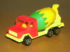 1/100 Maßstab Magirus Beton Zementmischer Druckguss Beton LKW - Majorette 277 - Bild 1 von 6