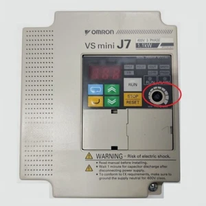▀▄▀▄▀ OMRON VS MINI J7 CIMR-J7AZ40P7 - VARIATORE INVERTER 1,1 KW - CIMR J7AZ40P7 - Imagen 1 de 2