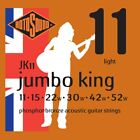 Rotosound Jumbo King Phosphor Bronze Akustikgitarrensaiten-Set - JK11 11-52