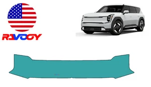 For KIA EV9 (all trims) 2024-2025 Bumper Part Paint Protection Film PreCut PPF - Picture 1 of 7