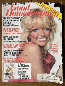 Farrah Fawcett 44 YO Edition of Good Housekeeping 1978 Charlie's Angels READ! - Picture 1 of 16