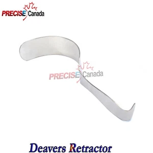 DEAVER Retrattore 1x12" pollici Strumenti Medico Chirurgici Veterinari - Foto 1 di 2