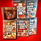Grand Theft Auto Ps1 Ps2 Lot6 W/Map Sony Playstation 3 Vice San Andreas Liberty