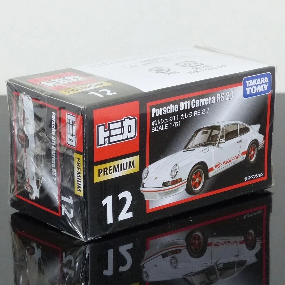 UK Stock - Tomica Premium 12 Porsche 911 Carrera 2.7 RS white BOXED SEALED - Image 1 of 1