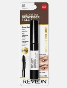 Revlon ColorStay Brow Fiber Filler, Volumizing Waterproof Eyebrow Gel - Clear - Picture 1 of 3