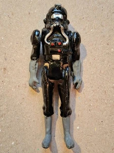 star wars model trem vintage bootleg brazil metal figure tie fighter pilot 70's - Picture 1 of 2