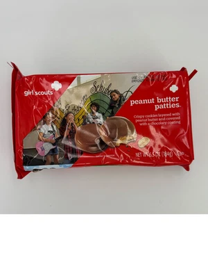 GIRL SCOUTS Girl Scout Cookies Peanut Butter Patties Cookies 6.5 oz - 1 Box of 14 Cookies