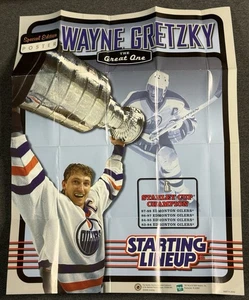 Wayne Gretzky 2000 Hasbro Starting Lineup Special Edition Poster 14"x11" - Picture 1 of 2