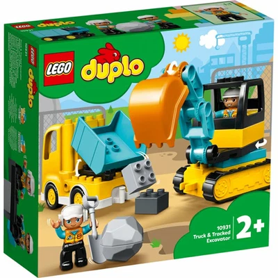 LEGO Duplo 10931 Truck & Excavator JDMPS - Photo 1/4