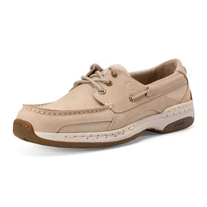 Men's Captain Boat Shoe, Stone Nubuck, 7 - Picture 1 of 1
