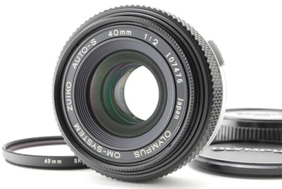 Olympus OM System ZUIKO AUTO-S 40mm f/2 Pancake Lens [MINT w/ filter] From JAPAN - Image 1 of 4