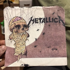 METALLICA One / The Prince rare 45 with Picture Sleeve / 1988 - Picture 1 of 7