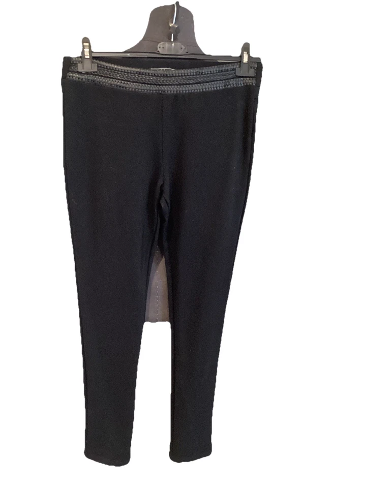 Très Beau Pantalon Legging Noir Redial 40 Tbe Authentique  - Photo 1/4