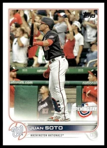 2022 Topps Opening Day #150 Juan Soto Washington Nationals - Picture 1 of 2