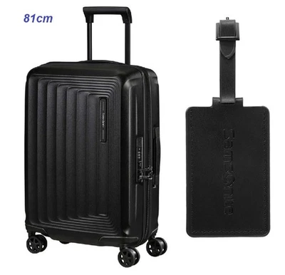 SAMSONITE Nuon 81cm Expandable Hard Spinner Graphite + Samsonite luggage tag - image 1 of 2