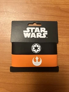 Star Wars Empire Rebel Kautschuk Armband Armband Set Bioworld Neu - Bild 1 von 3