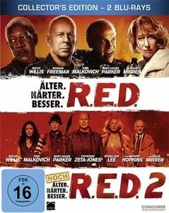 R.E.D. - Älter. Härter. Besser/R.E.D. 2 - Noch Älter. Härter. Besser | Blu-Ray - Bild 1 von 1