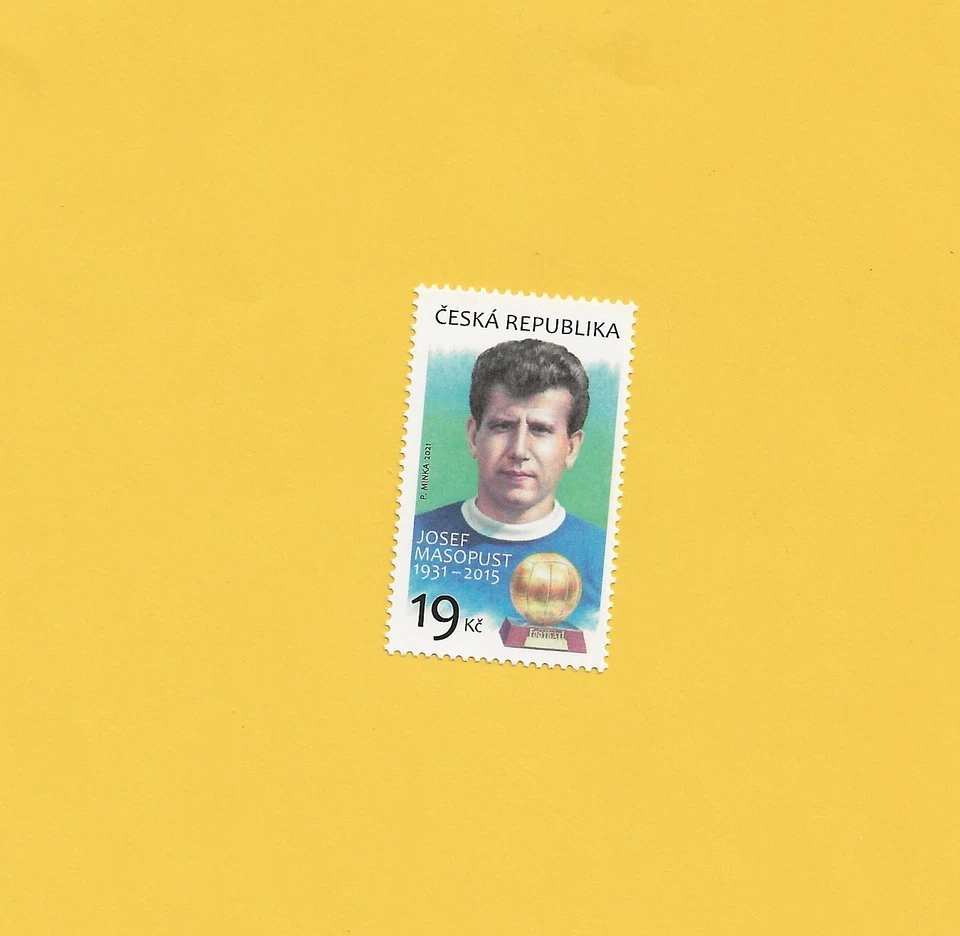 República Checa nr 3858 Josef Masopust MNH  Foto 1 de 1