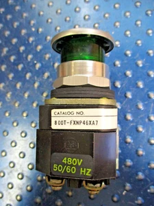 NEW ALLEN BRADLEY GREEN PUSHBUTTON SERIES N 800T-FXNP46XA7 - Picture 1 of 5