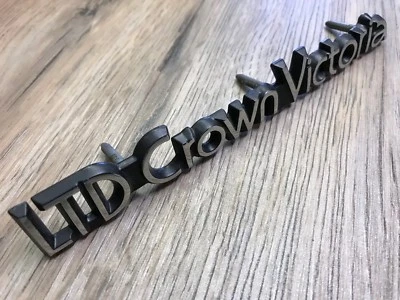 Ford LTD 1988 Crown Victoria nos emblema de escritura Fomoco E8ab-54291B62-A Foto 1 de 2