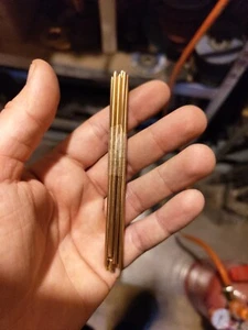 Bronzestäbe, Bronzenieten 10cm x 2,4mm á 10 Stück - Bild 1 von 4