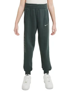 Nike Big Kids Sportswear Club Fleece Logo Joggers -Green Size L - Picture 1 of 7