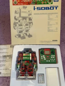 Aisobot Bipedal Robot Takara Tomy Humanoid Red Fox Green Tanuki Voice Japan - Picture 1 of 4