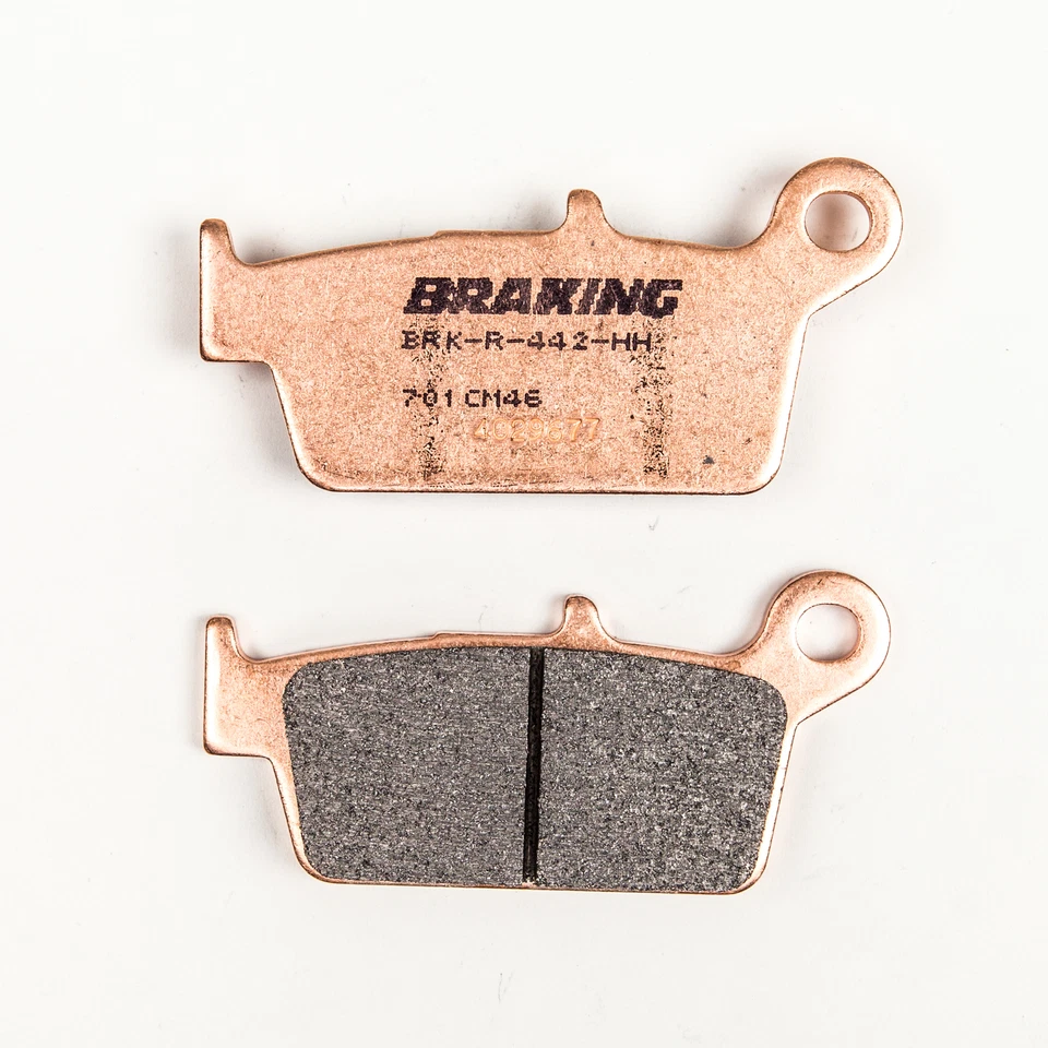 BRAKING 1995-2005 KLR250 Kawasaki BRAKE PAD SET SINTERED HIGH PERFORMANCE 701CM4 - Image 1 of 1