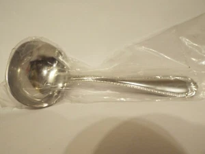 Discontinued Reed & Barton DOMAIN 18/10 Stainless Flatware Gravy Ladle New - Picture 1 of 5