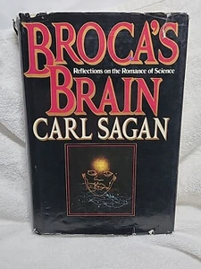Carl Sagan Broca's Brain First Edition 1979 Hardcover Dustjacket - Picture 1 of 3