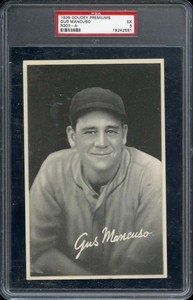 1939 GOUDEY PREMIUMS R303-A GUS MANCUSO PSA 5 NICELY CENTERED *DS14557