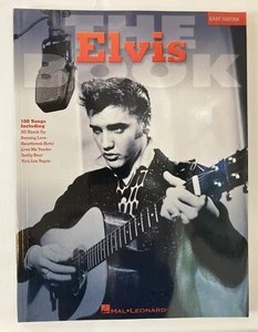 The Elvis Book Easy Guitar Song Book Hal Leonard 100 Songs - Picture 1 of 2