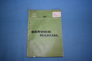 1966 67 Volvo P 120 1800 Disc Brake Service Shop Repair Manual  - Bild 1 von 10