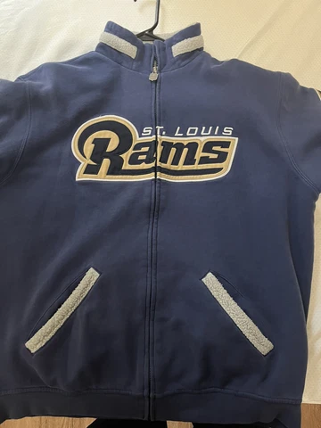 St. Louis Rams Fleece Jacket Size Large …very nice Cover