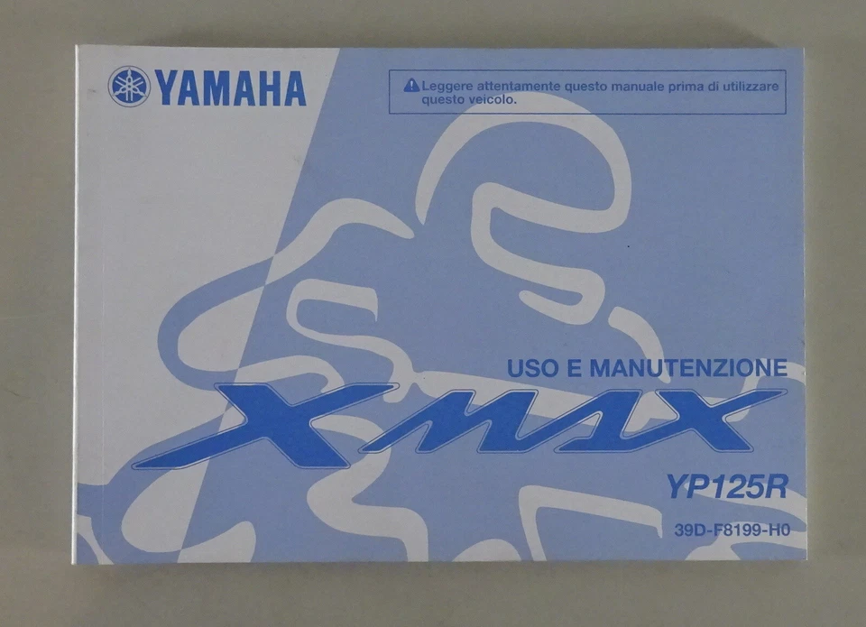 Uso e Manutenzione Yamaha XMax YP 125 R  Stand 08/2009 italienisch - Bild 1 von 1