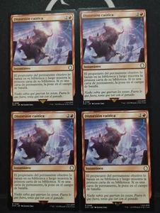 MTG 4x DISTORSIÓN CAÓTICA / CHAOS WARP- FALLOUT - SPANISH Muy Raro En Español - Imagen 1 de 1