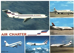 AIRBUS A-300 d'AIR CHARTER Filiale AIR FRANCE et AIR INTER Édit. PI - 1970-1980 - Picture 1 of 2