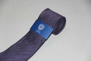 New Vince Camuto Men's Slim 3 1/4 in. Purple Herringbone Tie - Picture 1 of 3