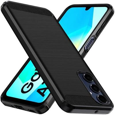 COOLGADGET Funda protectora para móvil Samsung Galaxy A16 5G Slim Cover Case negra