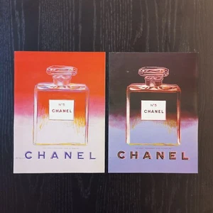 1997 Chanel No.5 x Andy Warhol - 2x Original AD Advertising Advertising Vintage - Picture 1 of 1