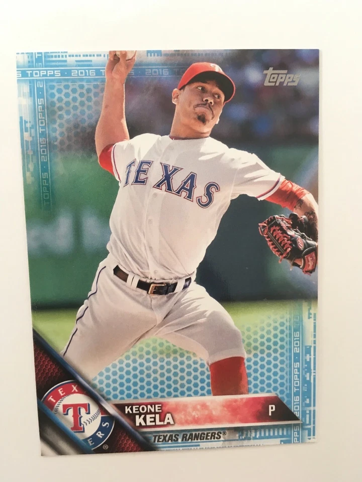 2016 Topps Mini Blue Parallel Keone Kela Rangers 616 #'d /10 Rare Low S&H - Image 1 of 1