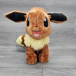 Build-A-Bear Pokémon Eevee Peluche, BAB, 2017, Lungo 16", Standard (senza mantello/suono) - Foto 1 di 9