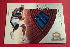 2002-03 Upper Deck Sweet Shot GU Jersey Baron Davis Multi Color Hornets - Picture 1 of 2